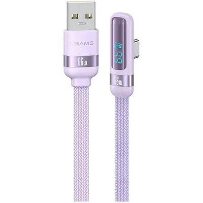 USAMS USB 2.0 Type C Átalakító Lila 1.2m SJ651USB04 USAMS USB 2.0 Type C Átalakító Lila 1.2m SJ651USB04