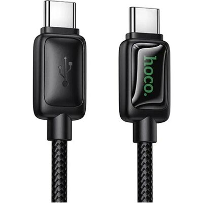 HOCO USB 2.0 Type C Összekötő Fekete 1.2m U146_C_C_B HOCO USB 2.0 Type C Összekötő Fekete 1.2m U146_C_C_B