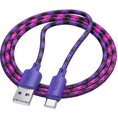 HOCO USB 2.0 Type C Átalakító Lila 1m X116_C_PURPLE HOCO USB 2.0 Type C Átalakító Lila 1m X116_C_PURPLE