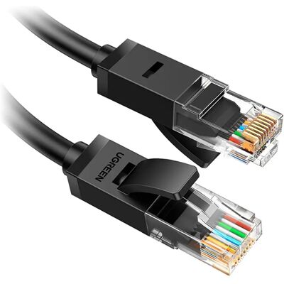 UGREEN UTP CAT6 Összekötő Fekete 50m 20170 UGREEN UTP CAT6 Összekötő Fekete 50m 20170