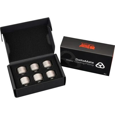 THERMAL GRIZZLY DeltaMate Fitting HT14 csatlakozó adapter nikkel 6db TG-DM-FIT-6214 THERMAL GRIZZLY DeltaMate Fitting HT14 csatlakozó adapter nikkel 6db TG-DM-FIT-6214