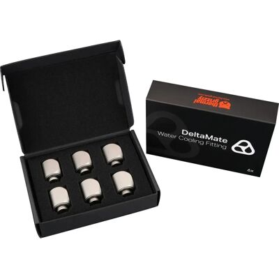 THERMAL GRIZZLY DeltaMate Rotary 90°-os csatlakozó adapter nikkel TG-DM-FIT-6203 THERMAL GRIZZLY DeltaMate Rotary 90°-os csatlakozó adapter nikkel TG-DM-FIT-6203