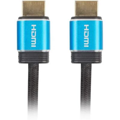 Lanberg - Nagyteljesítményű HDMI-kábel - 1 méter - Fekete - 4K támogatás Lanberg - Nagyteljesítményű HDMI-kábel - 1 méter - Fekete - 4K támogatás