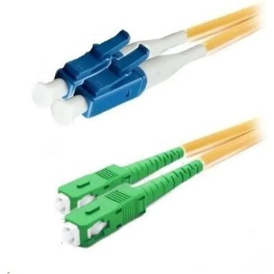 XTENDLAN Fiber Optic LC/UPC Fiber Optic SC/APC Átalakító Sárga 2m FOP-LCSCA-D-2-9 XTENDLAN Fiber Optic LC/UPC Fiber Optic SC/APC Átalakító Sárga 2m FOP-LCSCA-D-2-9