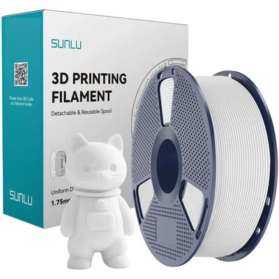 SUNLU PLA matt filament fehér 1kg 1.75mm PLA M W SUNLU PLA matt filament fehér 1kg 1.75mm PLA M W