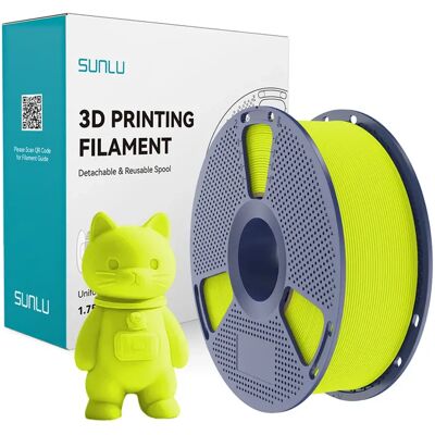 SUNLU PLA matt filament világoszöld 1kg 1.75mm PLA M SG SUNLU PLA matt filament világoszöld 1kg 1.75mm PLA M SG