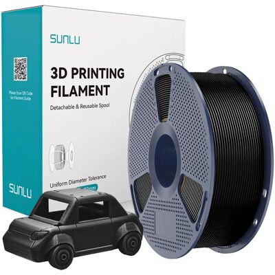 SUNLU PETG szál fekete 1.75mm PETG B SUNLU PETG szál fekete 1.75mm PETG B