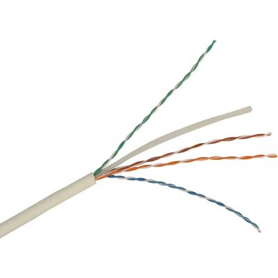 LEGRAND Fali kábel réz Cat6 U/UTP 4 érpár AWG24 LSZH fehér 305m 632725A LEGRAND Fali kábel réz Cat6 U/UTP 4 érpár AWG24 LSZH fehér 305m 632725A