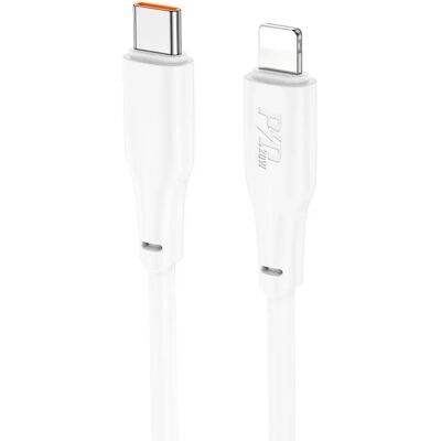 HOCO X93 Force töltő adatkábel Type-C - Lightning PD20W fehér 2m HC790668 HOCO X93 Force töltő adatkábel Type-C - Lightning PD20W fehér 2m HC790668