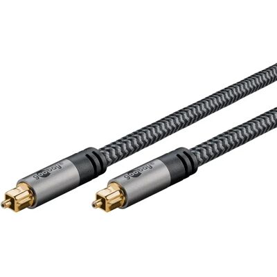 OEHLBACH Toslink Összekötő Fekete/Ezüst 2m 65305 OEHLBACH Toslink Összekötő Fekete/Ezüst 2m 65305