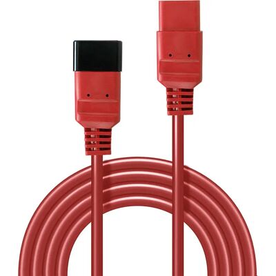 OEM C20-C19 hálózati hosszabbító kábel Piros 2m 30124 OEM C20-C19 hálózati hosszabbító kábel Piros 2m 30124