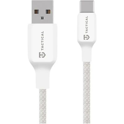 TACTICAL Stitch Thread USB / Type-C töltő- és adatkábel 27W 1m fehér 57983126581 TACTICAL Stitch Thread USB / Type-C töltő- és adatkábel 27W 1m fehér 57983126581
