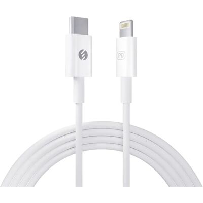 S-LINK USB Type-C Lightning Töltő/adat Fehér 1m SL-C120 36302 S-LINK USB Type-C Lightning Töltő/adat Fehér 1m SL-C120 36302