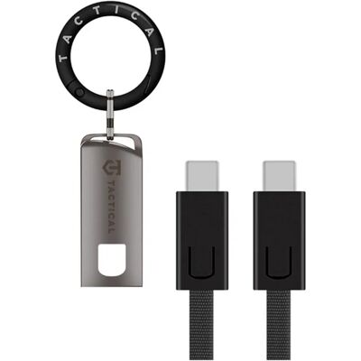 TACTICAL OODA Loop Type-C / Type-C töltő- és adatkábel 60W 15cm fekete 57983127297 TACTICAL OODA Loop Type-C / Type-C töltő- és adatkábel 60W 15cm fekete 57983127297