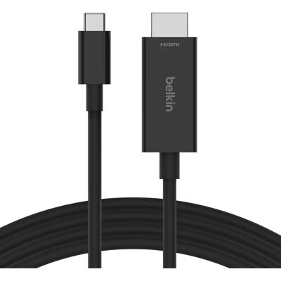 Belkin USB 2.0 - USB 2.0 Type C Átalakító Fonott Fekete 2m CAB022HQ2MBK Belkin USB 2.0 - USB 2.0 Type C Átalakító Fonott Fekete 2m CAB022HQ2MBK