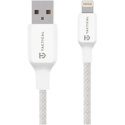 TACTICAL Adatkábel USB Lightning 12W gyorstöltő cipőfűző 100cm fehér 190234 57983126576 TACTICAL Adatkábel USB Lightning 12W gyorstöltő cipőfűző 100cm fehér 190234 57983126576