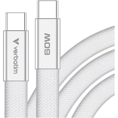 Verbatim USB Type C SoftTouch Töltő/adatkábel 60W PD3.0 Szürke 1.2m SP116271 Verbatim USB Type C SoftTouch Töltő/adatkábel 60W PD3.0 Szürke 1.2m SP116271