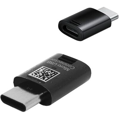 Samsung GH96-12330A USB-C/microUSB OTG adapter fekete Samsung GH96-12330A USB-C/microUSB OTG adapter fekete