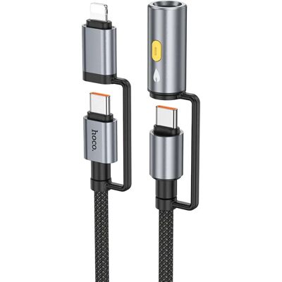 HOCO USB Type C Töltő/adat Fekete 1.2m U138 CL BLACK HOCO USB Type C Töltő/adat Fekete 1.2m U138 CL BLACK