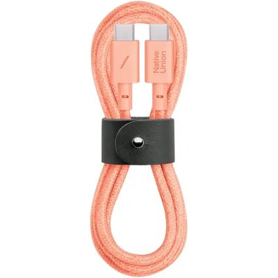 NATIVE UNION USB-C - USB-C kábel Belt Cable 1.2m barack BELT-C-APR-2-NP NATIVE UNION USB-C - USB-C kábel Belt Cable 1.2m barack BELT-C-APR-2-NP