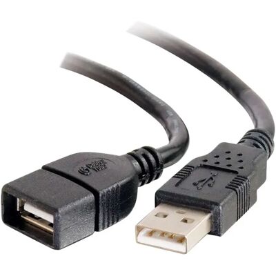 C2G USB Hosszabbító Fekete 3m 52108 C2G USB Hosszabbító Fekete 3m 52108
