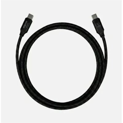 APPROX USB 2.0 Type C 100W Összekötő Fekete 1m APPC66 APPROX USB 2.0 Type C 100W Összekötő Fekete 1m APPC66