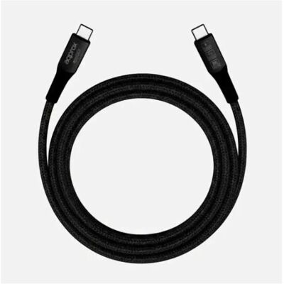 APPROX USB4 Type C Összekötő 240W Fekete 1m APPC67 APPROX USB4 Type C Összekötő 240W Fekete 1m APPC67