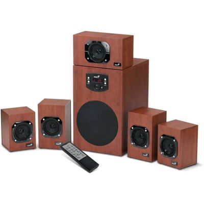Genius SW-HF5.1 4600 II Fa - 5.1, 125W Hangszórók Genius SW-HF5.1 4600 II Fa - 5.1, 125W Hangszórók