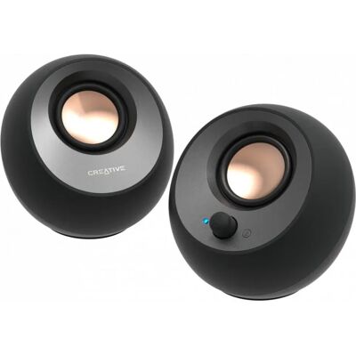 Creative Pebble Desktop Speakers V3 Minimalistic fekete Creative Pebble Desktop Speakers V3 Minimalistic fekete