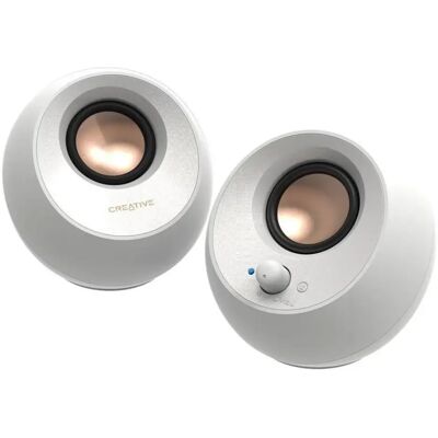 Creative Pebble Desktop Speakers V3 Minimalistic fehér Creative Pebble Desktop Speakers V3 Minimalistic fehér