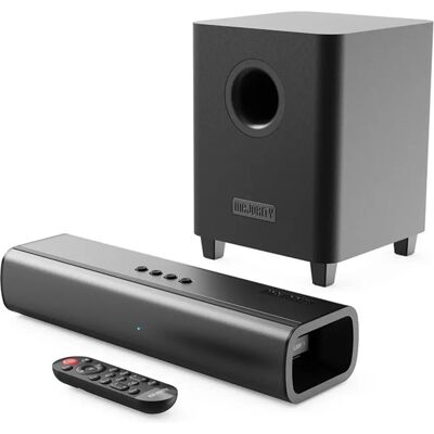OEM Majority Naga 40 Plus Soundbar 200W fekete 1000003063 OEM Majority Naga 40 Plus Soundbar 200W fekete 1000003063