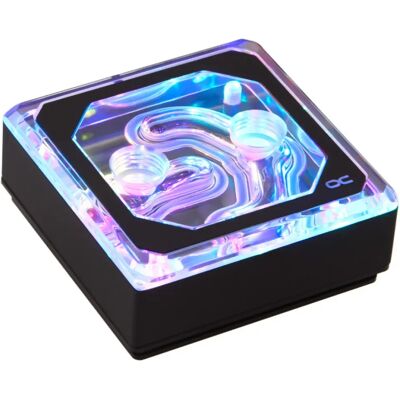 Alphacool 12948 Eisblock XPX Aurora Edge Plexi fekete CPU vízhűtő blokk Alphacool 12948 Eisblock XPX Aurora Edge Plexi fekete CPU vízhűtő blokk