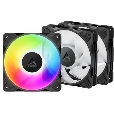 Arctic COOLING P12 Pro A-RGB 3 darabos szett fekete Arctic COOLING P12 Pro A-RGB 3 darabos szett fekete