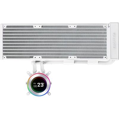 Lian-Li HydroShift II LCD-C TL 360N fehér Lian-Li HydroShift II LCD-C TL 360N fehér