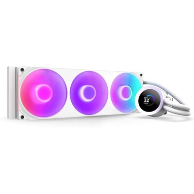 NZXT Kraken Plus 360 RGB fehér NZXT Kraken Plus 360 RGB fehér