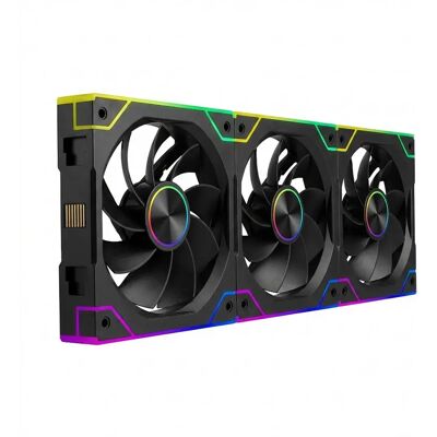 XILENCE XPF360R.ARGB fordított légáramlás 3 darabos szett fekete XILENCE XPF360R.ARGB fordított légáramlás 3 darabos szett fekete