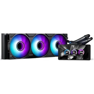 PHANTEKS Glacier One 360M25G2 LCD fekete PH-GO360M25G2LCD_DBK01 PHANTEKS Glacier One 360M25G2 LCD fekete PH-GO360M25G2LCD_DBK01
