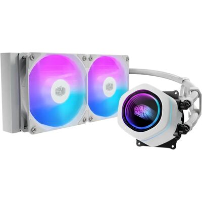 Cooler Master MasterLiquid Core Nex Digital 240 fehér ARGB MLX-D24M-A18PW-RD Cooler Master MasterLiquid Core Nex Digital 240 fehér ARGB MLX-D24M-A18PW-RD