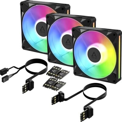 Arctic COOLING P14 BioniX A-RGB fekete/fehér 3 darabos szett ACFAN00341A Arctic COOLING P14 BioniX A-RGB fekete/fehér 3 darabos szett ACFAN00341A