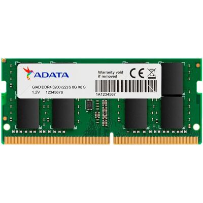 ADATA 8GB Premier Notebook DDR4 3200MHz CL22 AD4S32008G22-SGN ADATA 8GB Premier Notebook DDR4 3200MHz CL22 AD4S32008G22-SGN