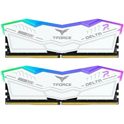TEAM GROUP 32GB T-Force Delta RGB DDR5 6000MHz CL30 KIT FF4D532G6000HC30DC01 TEAM GROUP 32GB T-Force Delta RGB DDR5 6000MHz CL30 KIT FF4D532G6000HC30DC01