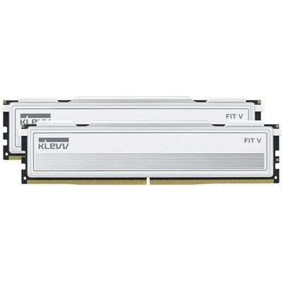KLEVV 32GB FIT V DDR5 6400MHz CL30 KIT fehér KD5AGU880-64B300F KLEVV 32GB FIT V DDR5 6400MHz CL30 KIT fehér KD5AGU880-64B300F