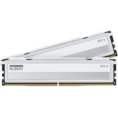 KLEVV 32GB FIT V DDR5 5600MHz CL30 KIT AMD fehér KD5AGU880-56K300F KLEVV 32GB FIT V DDR5 5600MHz CL30 KIT AMD fehér KD5AGU880-56K300F