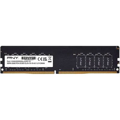 PNY 8GB Performance DDR4 2666MHz CL19 Black MD8GSD42666-SB PNY 8GB Performance DDR4 2666MHz CL19 Black MD8GSD42666-SB