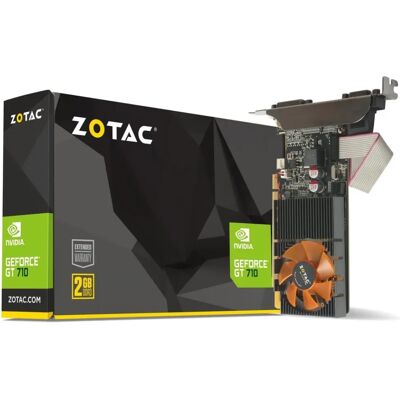 ZOTAC ZT-71310-10L GeForce GT 710 2GB DDR3 PCIE ZOTAC ZT-71310-10L GeForce GT 710 2GB DDR3 PCIE