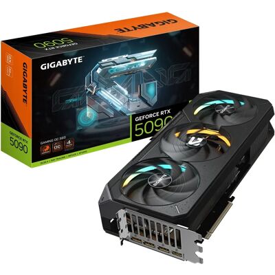 GIGABYTE GV-N5090GAMING OC-32GD GAMING OC GeForce RTX 5090 32GB GDDR7 DLSS4 GIGABYTE GV-N5090GAMING OC-32GD GAMING OC GeForce RTX 5090 32GB GDDR7 DLSS4