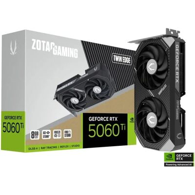 ZOTAC ZT-B50610E-10M Twin Edge GeForce RTX 5060 Ti 8GB GDDR7 DLSS4 ZOTAC ZT-B50610E-10M Twin Edge GeForce RTX 5060 Ti 8GB GDDR7 DLSS4
