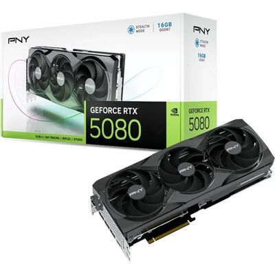 PNY VCG508016TFXPB1 GeForce RTX 5080 16GB GDDR7 DLSS4 PNY VCG508016TFXPB1 GeForce RTX 5080 16GB GDDR7 DLSS4
