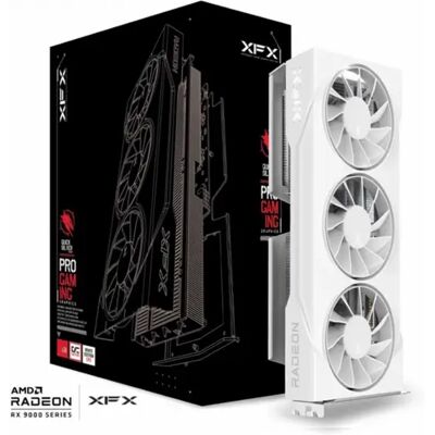 Pine XFX Radeon RX 9060 XT 16GB GDDR6 Swift Triple Fan Gaming White OC PCIE Pine XFX Radeon RX 9060 XT 16GB GDDR6 Swift Triple Fan Gaming White OC PCIE
