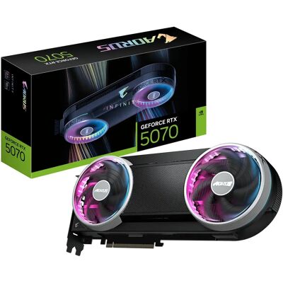 GIGABYTE GeForce RTX 5070 12GB GDDR7 AORUS INFINITY GV-N5070AORUS IF-12GD GIGABYTE GeForce RTX 5070 12GB GDDR7 AORUS INFINITY GV-N5070AORUS IF-12GD